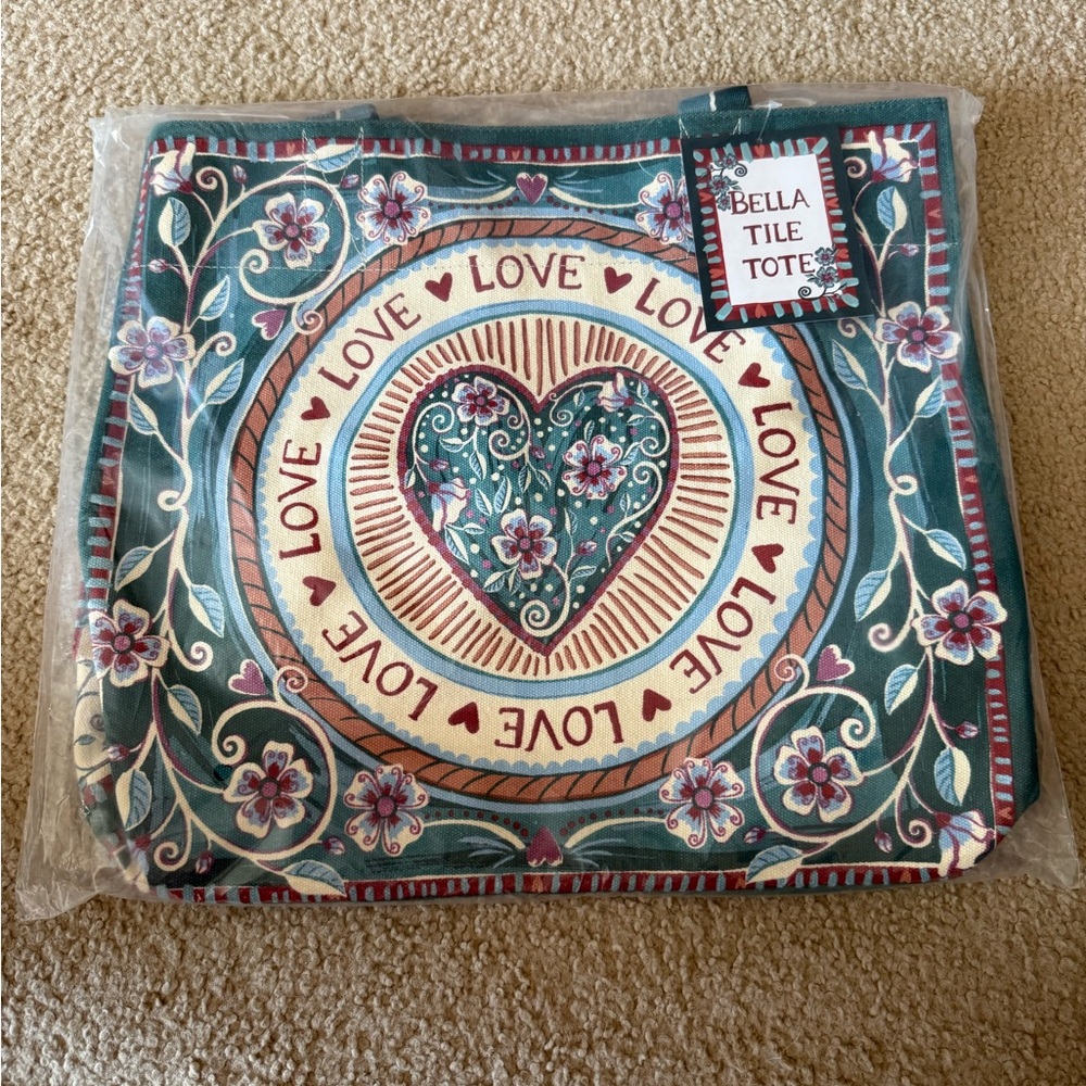 Brighton Bella Tile Canvas Tote